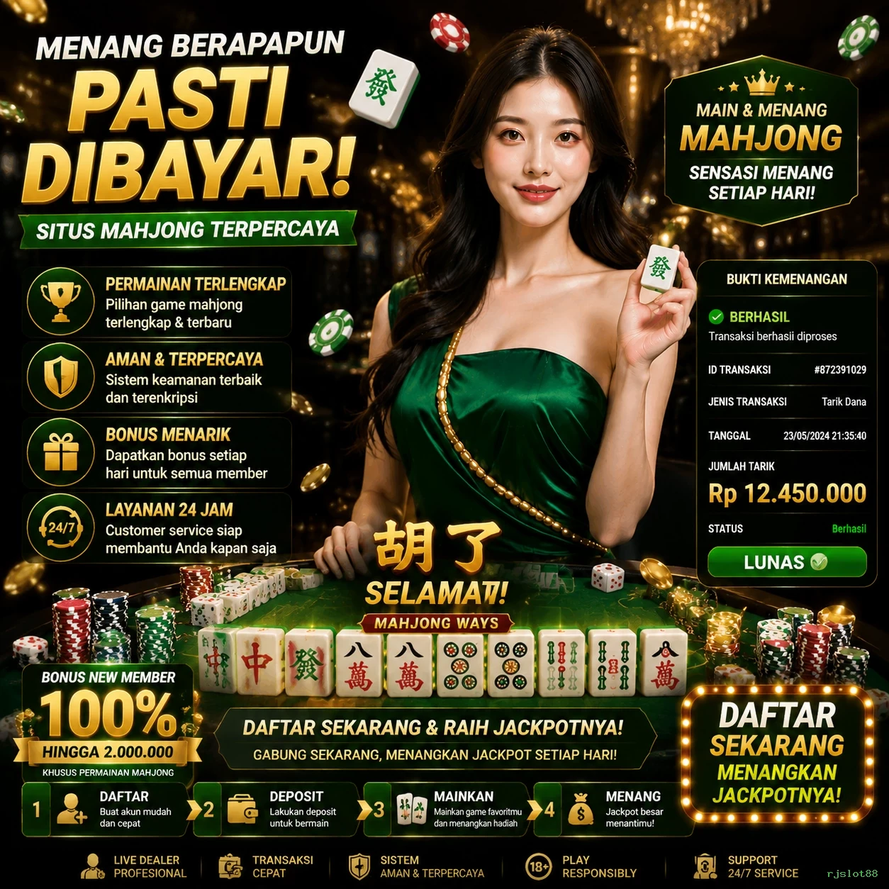 rjslot88 Tutorial Pemain