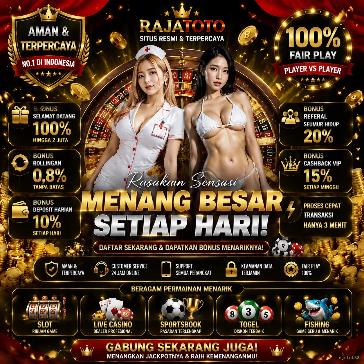 Kelebihan dan Kekurangan Bermain di rjslot88